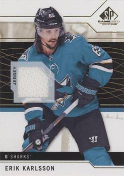 2018-19 SP Game Used - Gold Jersey Relic #82 Erik Karlsson Front