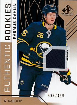 2018-19 SP Game Used - Gold Jersey Relic #101 Rasmus Dahlin Front