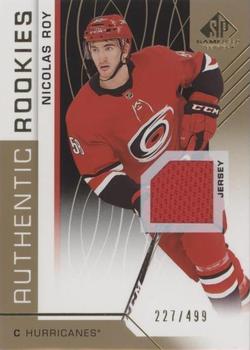 2018-19 SP Game Used - Gold Jersey Relic #127 Nicolas Roy Front