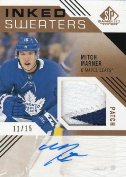 2018-19 SP Game Used - Inked Sweaters Patch #IS-MM Mitch Marner Front