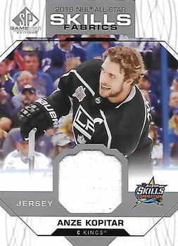 2018-19 SP Game Used - 2018 NHL All-Star Skills Fabrics #AS-AK Anze Kopitar Front
