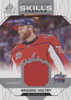 2018-19 SP Game Used - 2018 NHL All-Star Skills Fabrics #AS-BH Braden Holtby Front