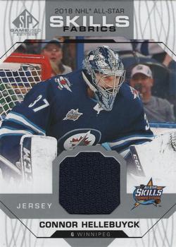 2018-19 SP Game Used - 2018 NHL All-Star Skills Fabrics #AS-CH Connor Hellebuyck Front