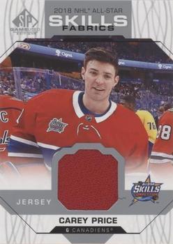 2018-19 SP Game Used - 2018 NHL All-Star Skills Fabrics #AS-CP Carey Price Front