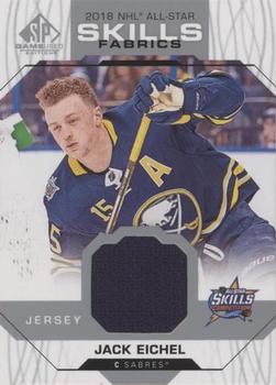2018-19 SP Game Used - 2018 NHL All-Star Skills Fabrics #AS-JE Jack Eichel Front