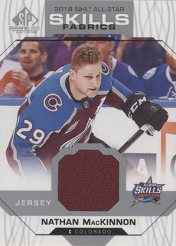 2018-19 SP Game Used - 2018 NHL All-Star Skills Fabrics #AS-NM Nathan MacKinnon Front