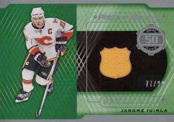 2018-19 SP Game Used - A Piece of History Relics 50 Goal Season Club #50-JI Jarome Iginla Front