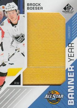 2018-19 SP Game Used - Banner Year Jumbo Relic All-Star #BAS-BB Brock Boeser Front