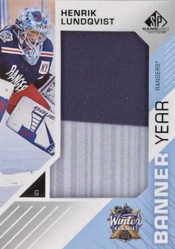 2018-19 SP Game Used - Banner Year Jumbo Relic Winter Classic #BWC-HL Henrik Lundqvist Front