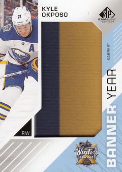 2018-19 SP Game Used - Banner Year Jumbo Relic Winter Classic #BWC-KO Kyle Okposo Front
