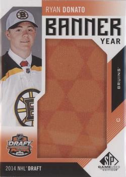 2018-19 SP Game Used - Banner Year Jumbo Relic Draft 2012-2018 #BD14-RD Ryan Donato Front