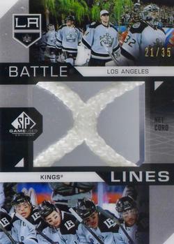 2018-19 SP Game Used - Battle Lines Net Cords #BL-LA Los Angeles Kings Front