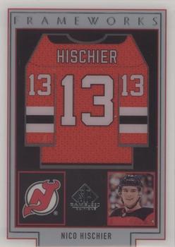 2018-19 SP Game Used - Frameworks Jumbo Jersey #FW-NH Nico Hischier Front