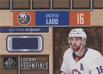 2018-19 SP Game Used - Locker Essentials #LE-AL Andrew Ladd Front