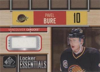 2018-19 SP Game Used - Locker Essentials #LE-PB Pavel Bure Front