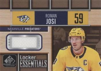 2018-19 SP Game Used - Locker Essentials #LE-RJ Roman Josi Front