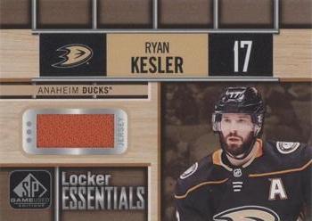 2018-19 SP Game Used - Locker Essentials #LE-RK Ryan Kesler Front