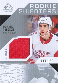 2018-19 SP Game Used - Rookie Sweaters #RS-DT Dominic Turgeon Front