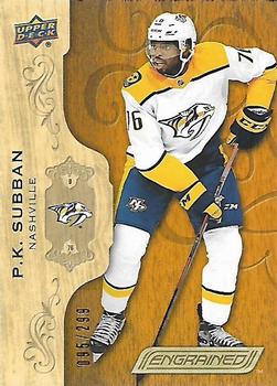 2018-19 Upper Deck Engrained #6 P.K. Subban Front