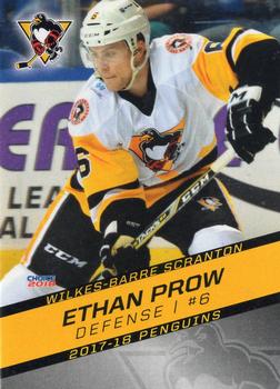 2017-18 Choice Wilkes-Barre/Scranton Penguins (AHL) #21 Ethan Prow Front