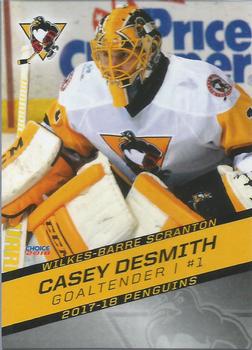 2017-18 Choice Wilkes-Barre/Scranton Penguins (AHL) #26 Casey DeSmith Front