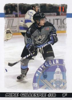 2015-16 Blueline Booster Club Lincoln Stars (USHL) #46 Michael Gillespie Front