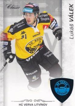 2017-18 OFS Classic - Blue #249 Lukas Valek Front