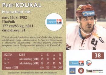 2017-18 OFS Classic - Retro #38 Petr Koukal Back