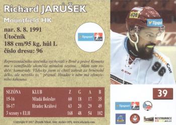 2017-18 OFS Classic - Retro #39 Richard Jarusek Back