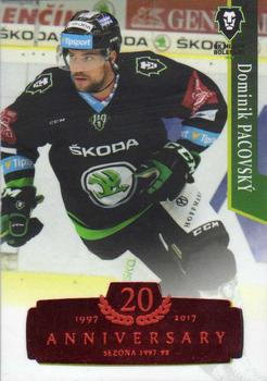 2017-18 OFS Classic - Retro Red #141 Dominik Pacovský Front
