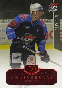2017-18 OFS Classic - Retro Red #427 Jan Havel Front