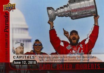 2017-18 Upper Deck Game Dated Moments - Achievements #A5 Stanley Cup Parade Front