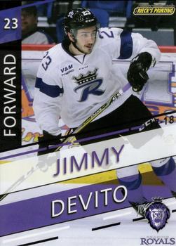 2017-18 Rieck's Printing Reading Royals (ECHL) #17 Jimmy Devito Front