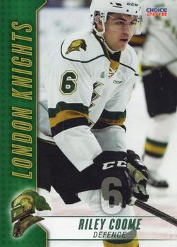 2017-18 Choice London Knights (OHL) #3 Riley Coome Front
