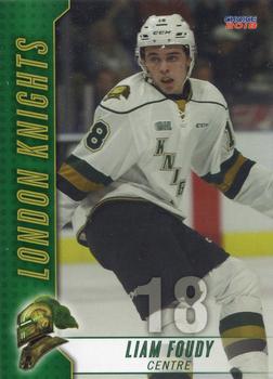 2017-18 Choice London Knights (OHL) #8 Liam Foudy Front