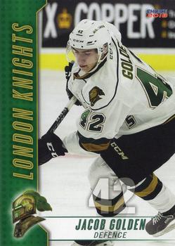 2017-18 Choice London Knights (OHL) #9 Jacob Golden Front