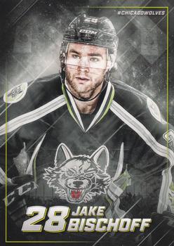 2017-18 Vienna Beef Chicago Wolves (AHL) #20 Jake Bischoff Front