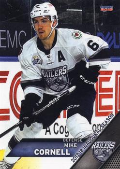 2017-18 Choice Worcester Railers (ECHL) #3 Mike Cornell Front
