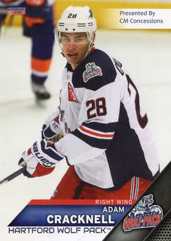 2017-18 Choice Hartford Wolf Pack (AHL) #3 Adam Cracknell Front