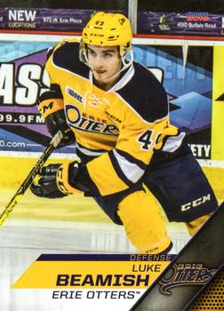 2017-18 Choice Erie Otters (OHL) #1 Luke Beamish Front