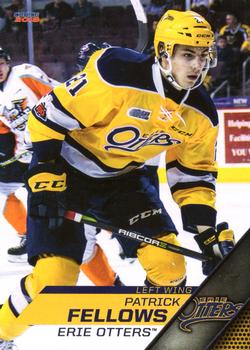 2017-18 Choice Erie Otters (OHL) #3 Patrick Fellows Front