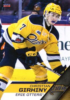 2017-18 Choice Erie Otters (OHL) #5 Christian Girhiny Front