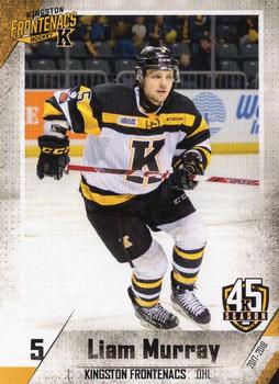 2017-18 Extreme Kingston Frontenacs OHL #2 Liam Murray Front