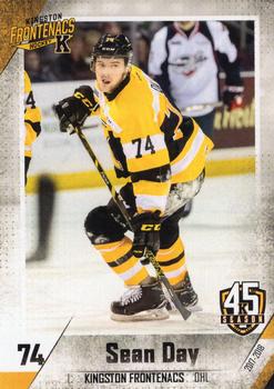 2017-18 Extreme Kingston Frontenacs OHL #23 Sean Day Front