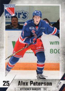 2017-18 Extreme Kitchener Rangers (OHL) #14 Alex Peterson Front