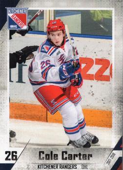 2017-18 Extreme Kitchener Rangers (OHL) #15 Cole Carter Front