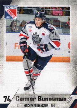 2017-18 Extreme Kitchener Rangers (OHL) #19 Connor Bunnaman Front