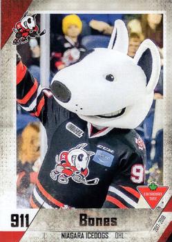 2017-18 Extreme Niagara IceDogs (OHL) #1 Bones Front