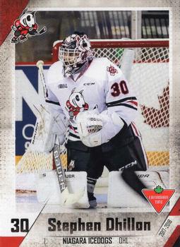 2017-18 Extreme Niagara IceDogs (OHL) #17 Stephen Dhillon Front