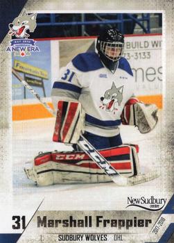 2017-18 Extreme Sudbury Wolves (OHL) #20 Marshall Frappier Front